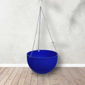 Plastic Hanging Pots with Steel Chain