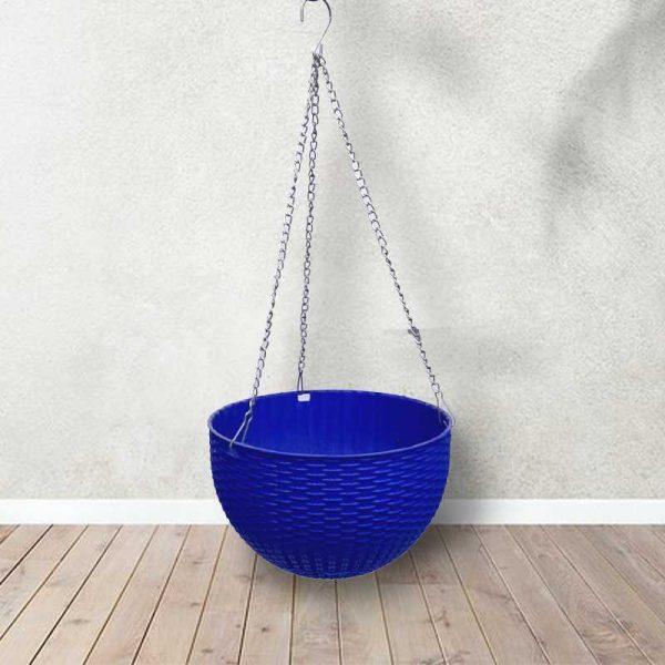 Plastic Hanging Pots with Steel Chain