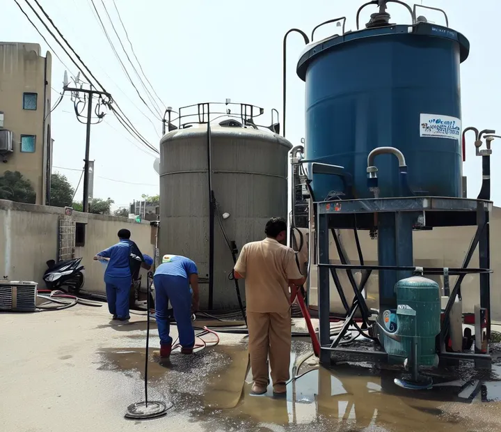 quality standards and regulations for water tank cleaning in karachi